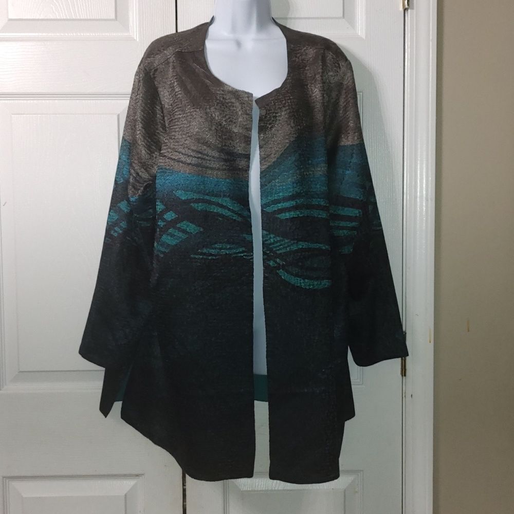 Catherines Reversible Open Front Lightweight Jack… - image 3